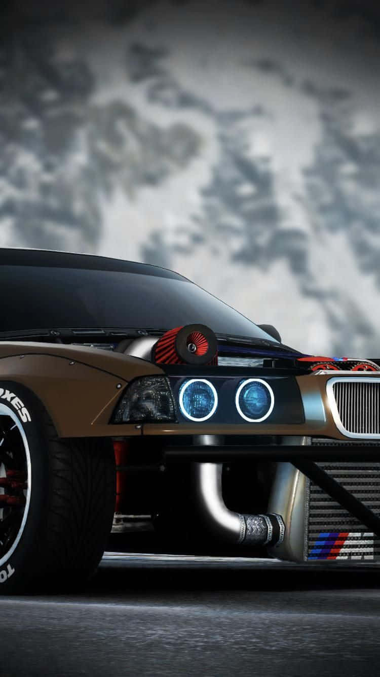 Download Take your BMW driving experience to the next level with the BMW M series iPhone Wallpaper