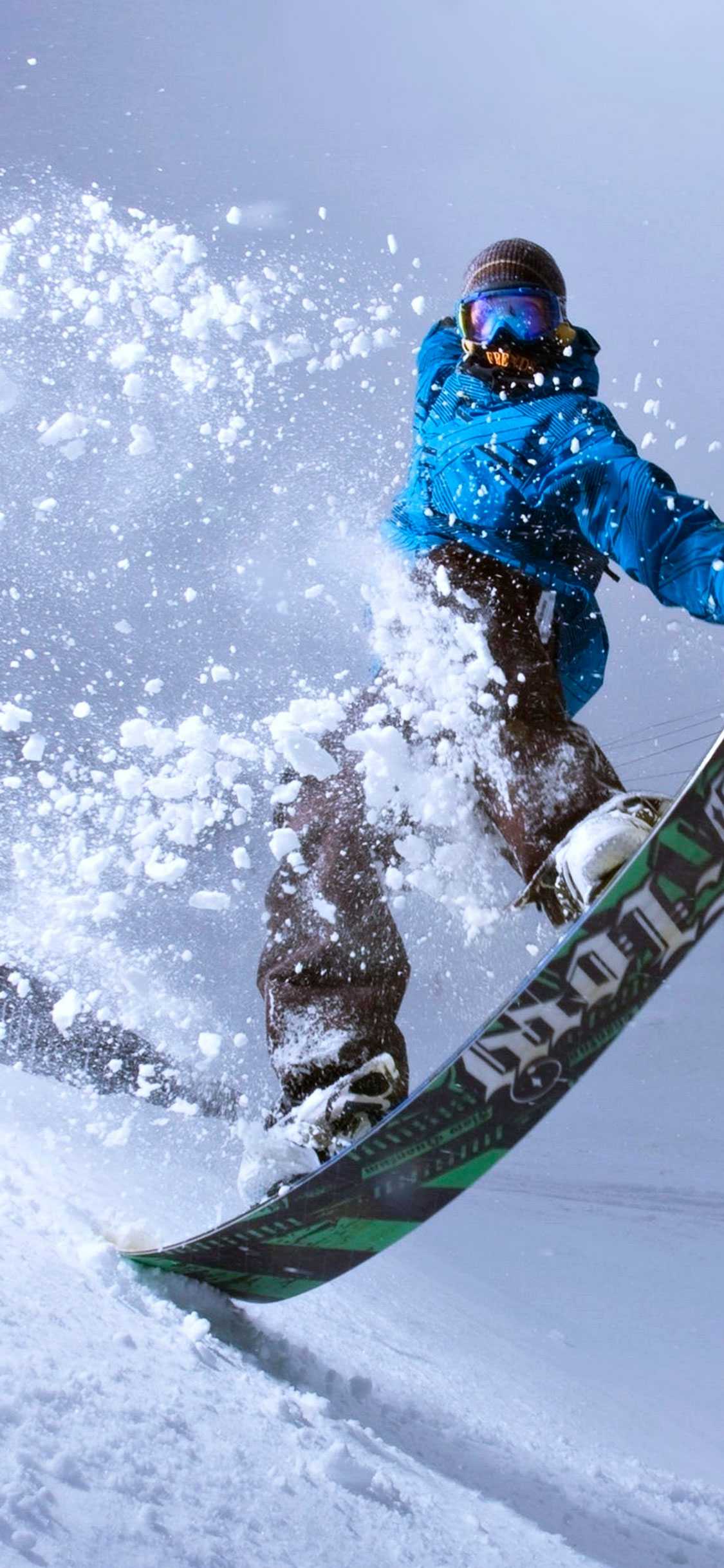 IPhone Snowboarding Wallpaper