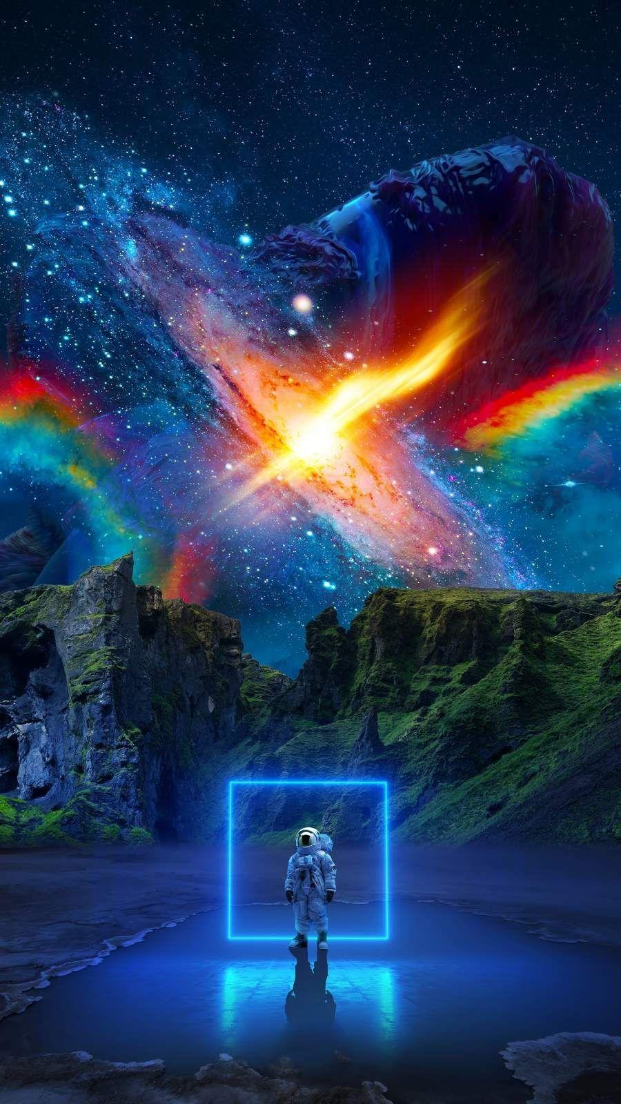 Cosmic iPhone Wallpaper