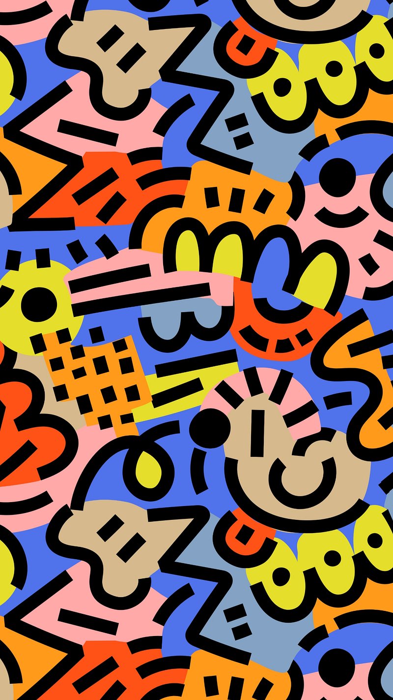 Pop Art Pattern Image Wallpaper