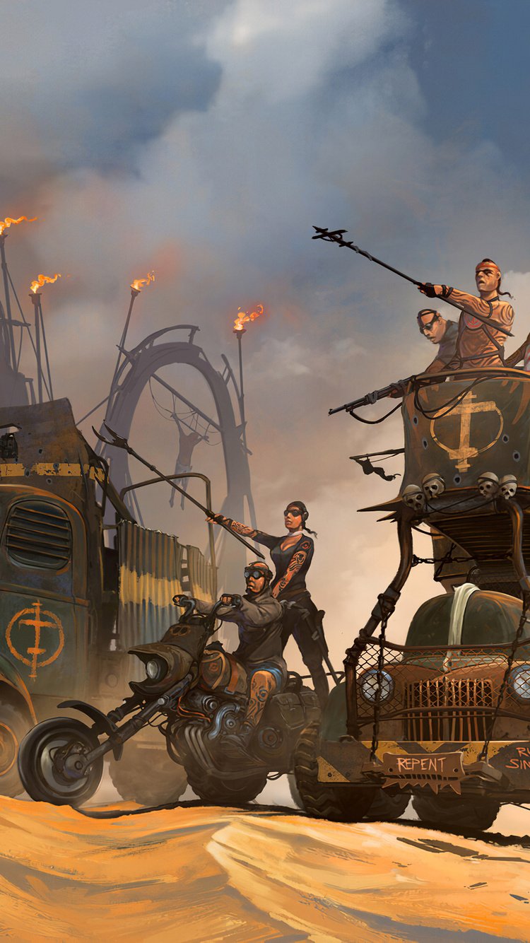Mad Max Fury Road Art iPhone 6, iPhone 6S, iPhone 7 HD 4k Wallpaper, Image, Background, Photo and Picture