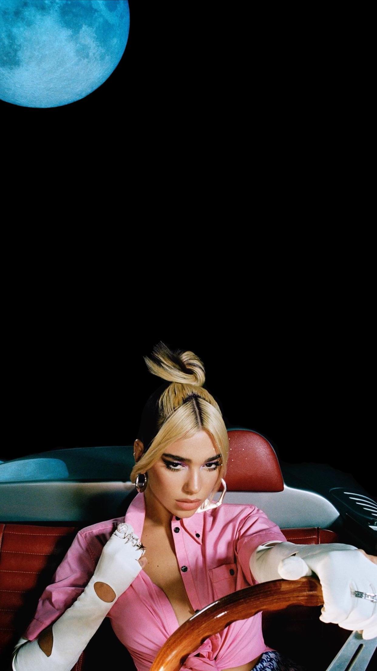 Future Nostalgia phone Wallpaper