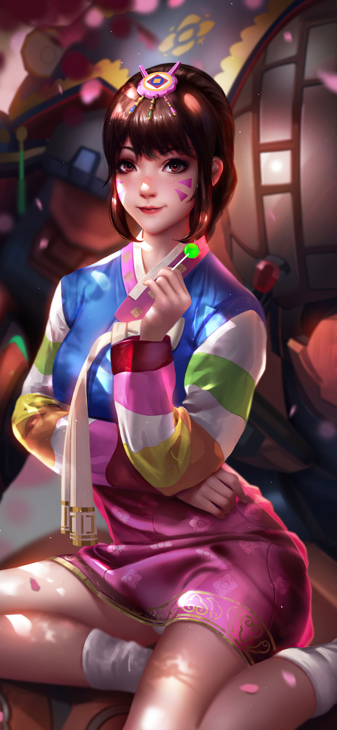 Dva Overwatch Liang Xing 4k iPhone XS, iPhone 10, iPhone X HD 4k Wallpaper, Image, Background, Photo and Picture