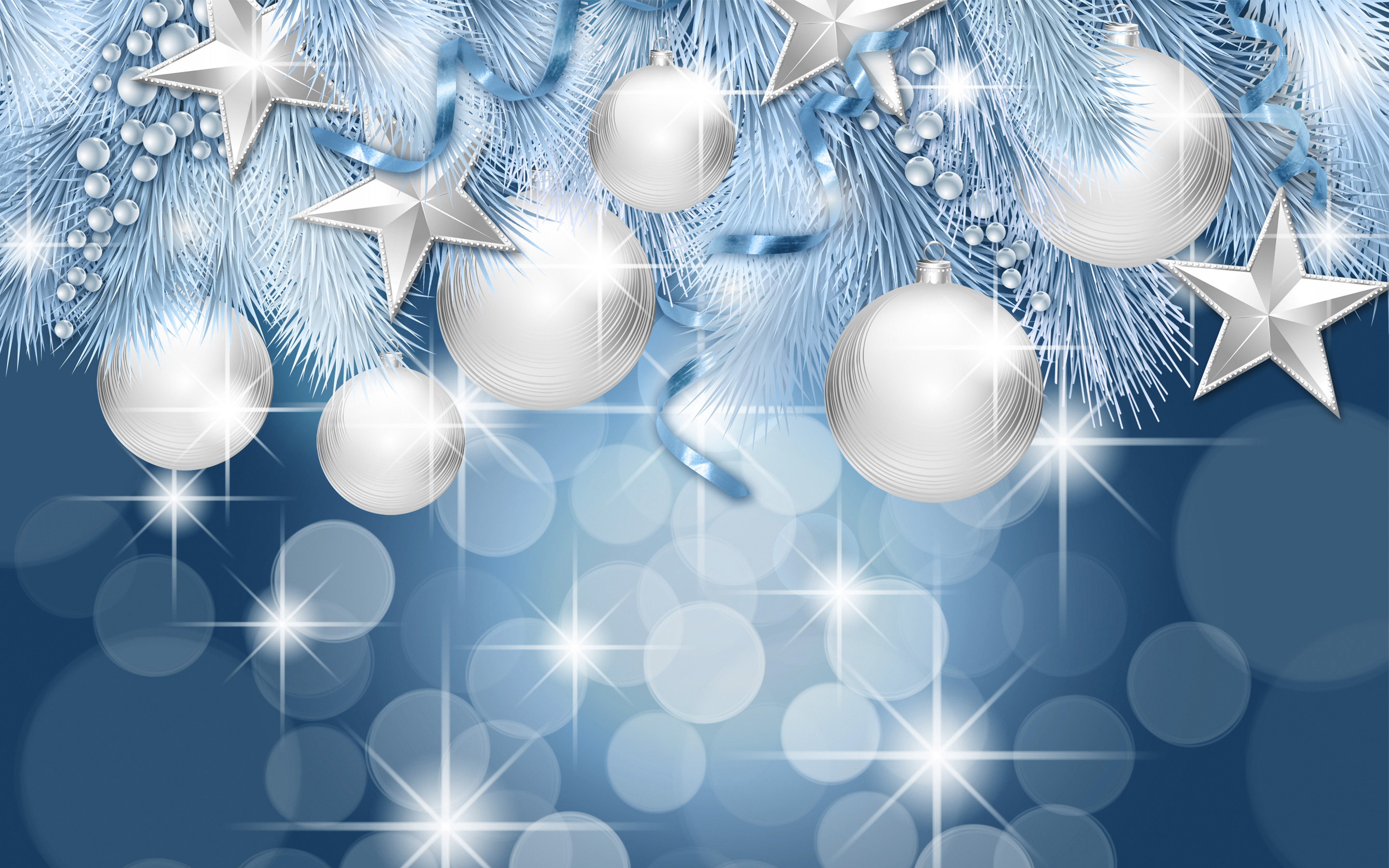 Blue Christmas Background​-Quality Free Image and Transparent PNG Clipart