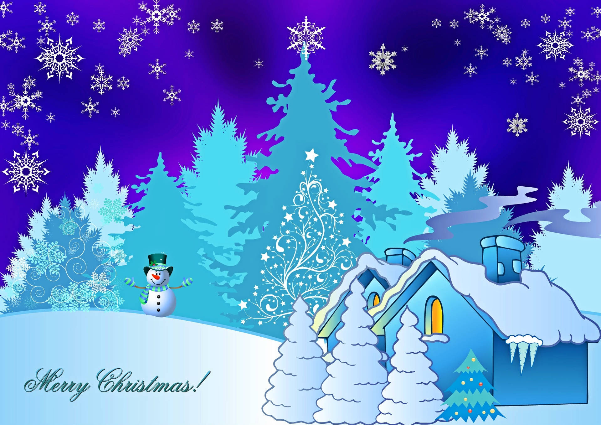 Winter Christmas Wallpaper