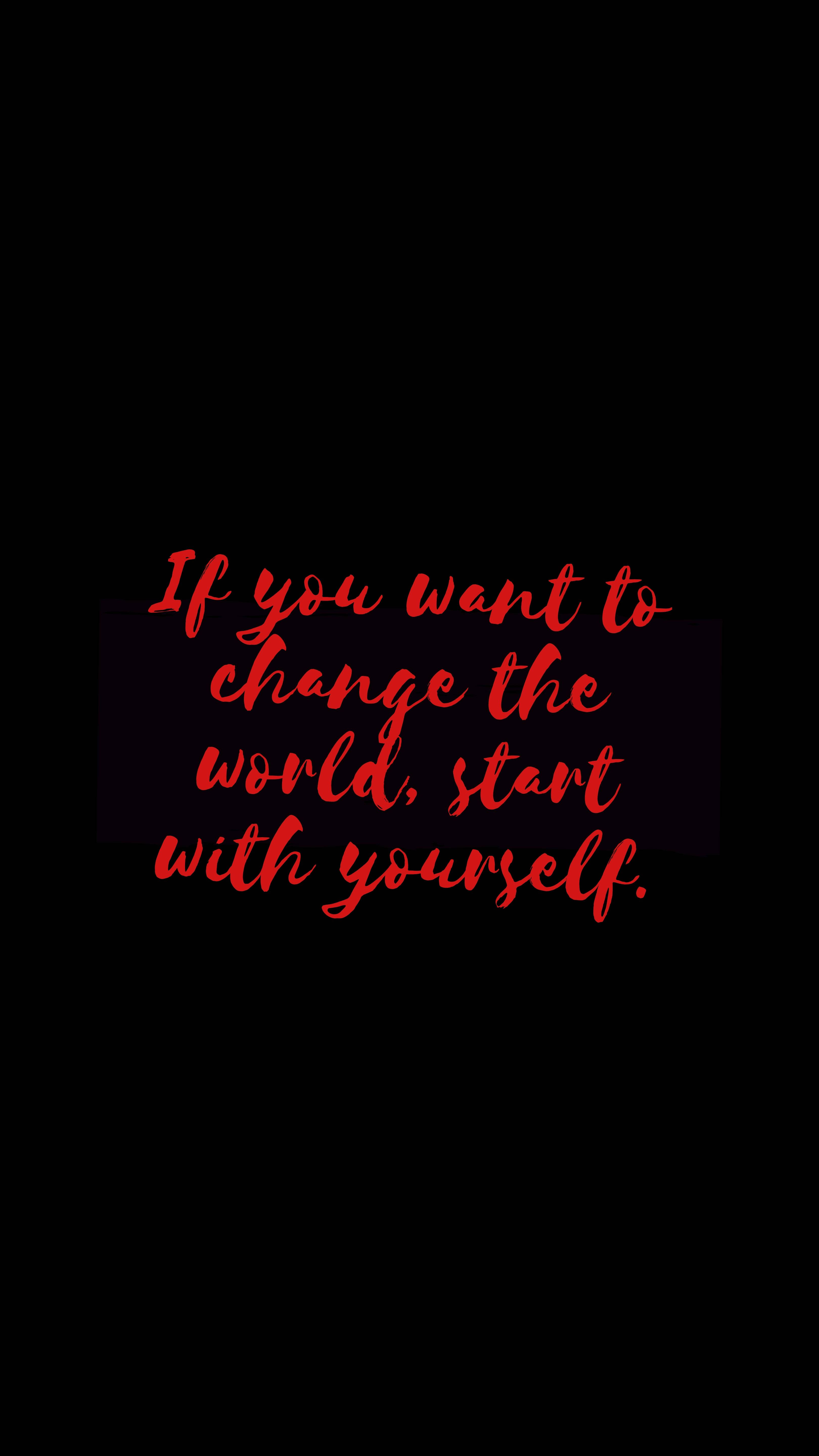 Download Change Inspirational Quote Wallpaper