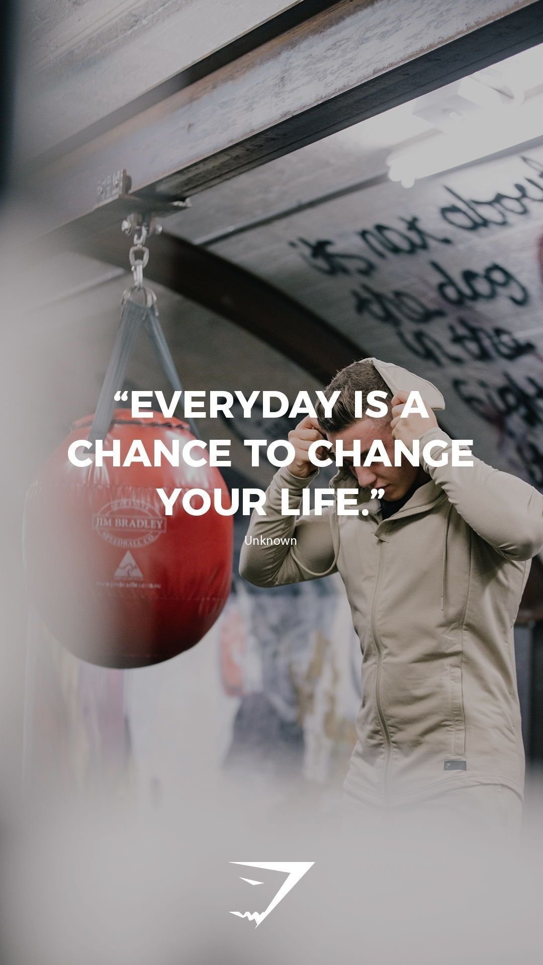 Everyday is a chance to change your life Wallpaper Download