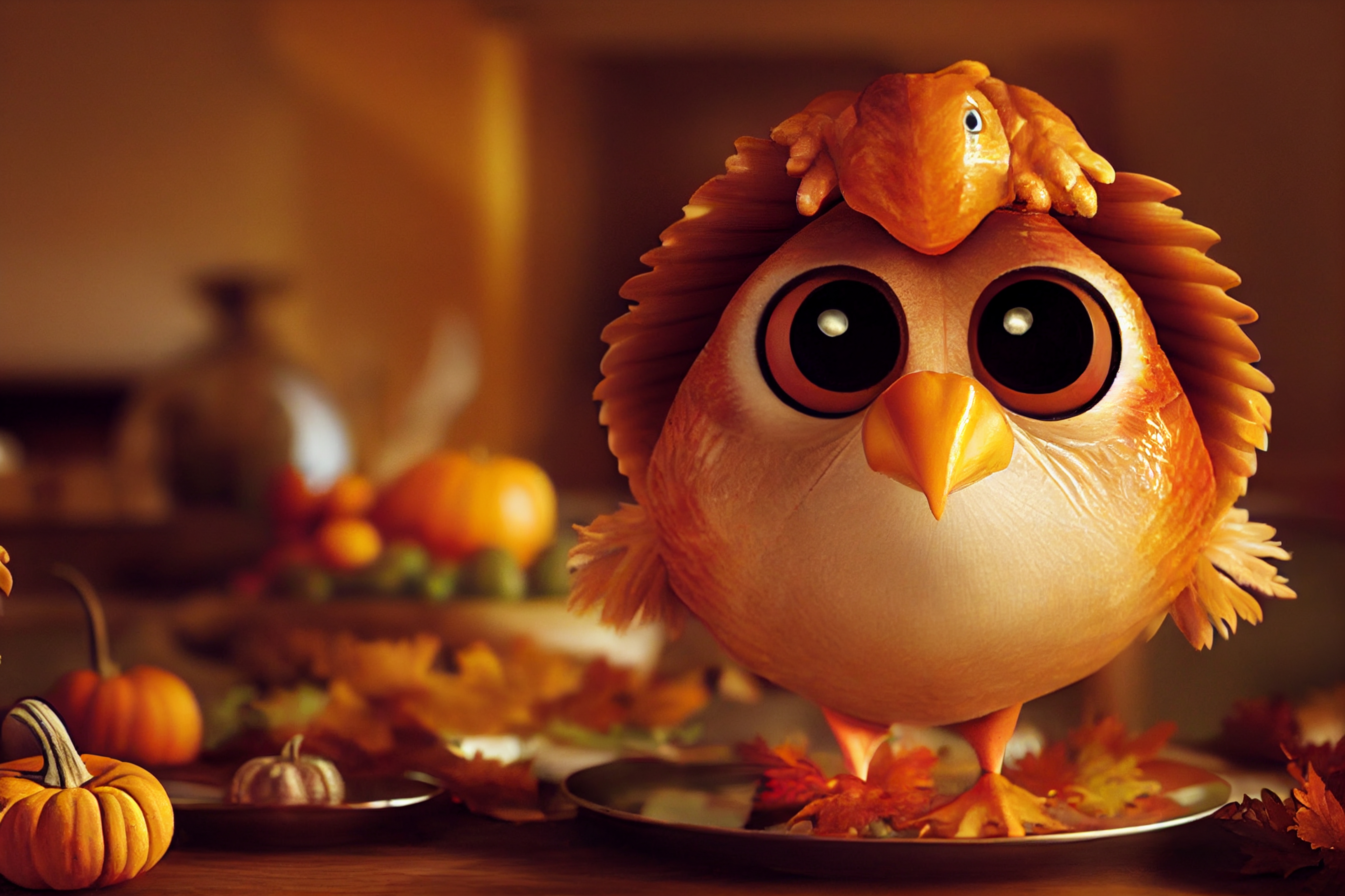 4K Thanksgiving Wallpaper and Background Image