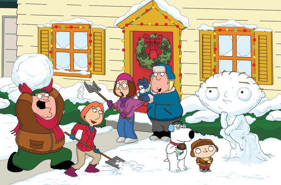 Family Guy Christmas Wallpaper