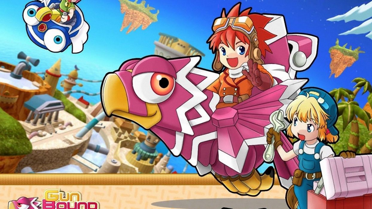 GUNBOUND Online mmo rpg artillery action fighting 1gbound anime adventure wallpaperx900