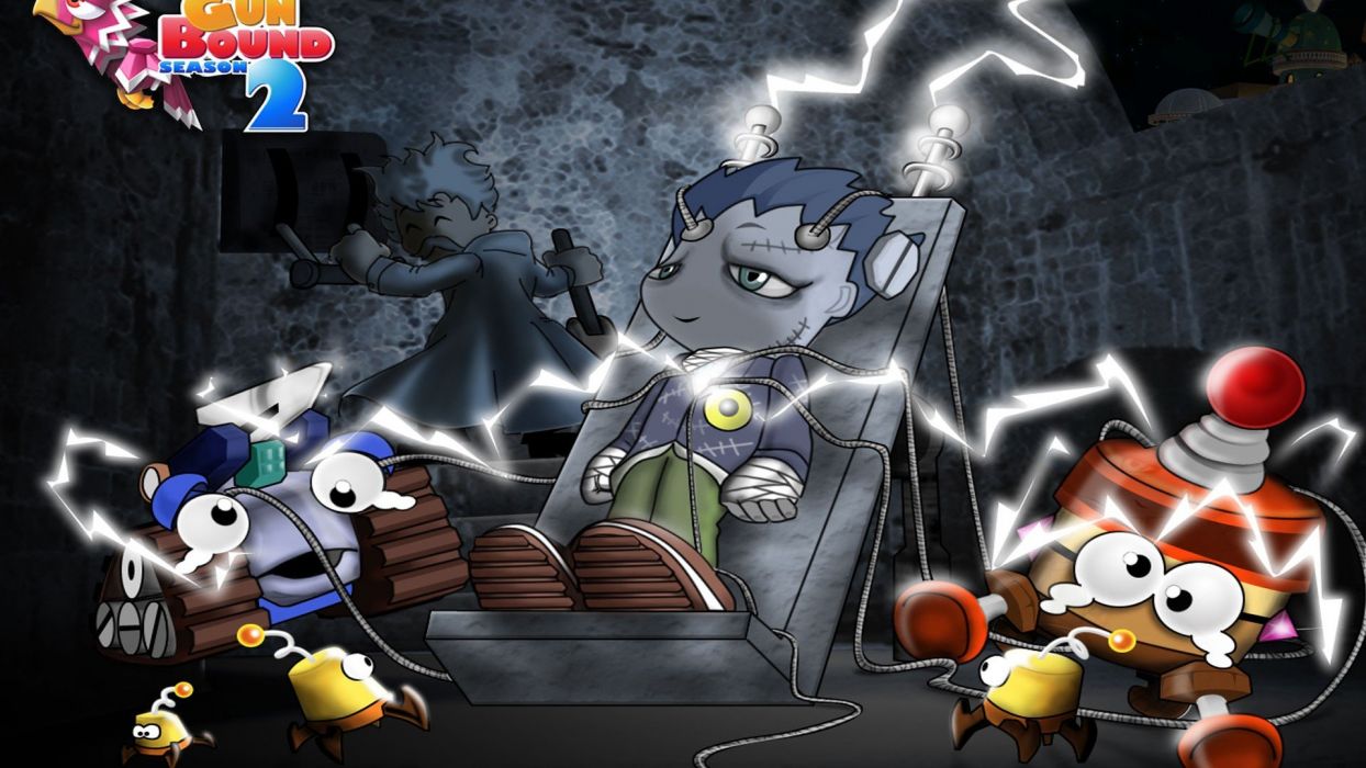 GUNBOUND Online mmo rpg artillery action fighting 1gbound anime adventure wallpaperx1080