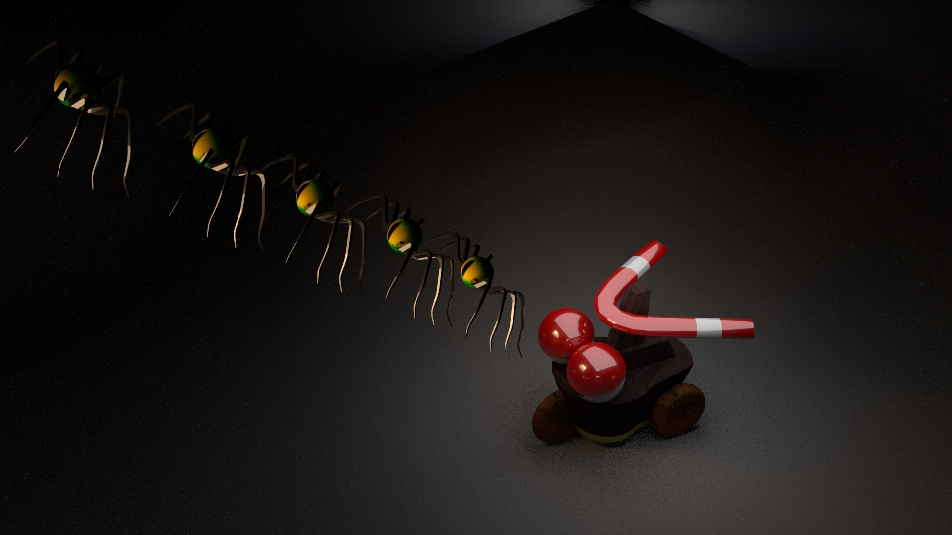 Munir Bakkar 3D with Halloween Theme