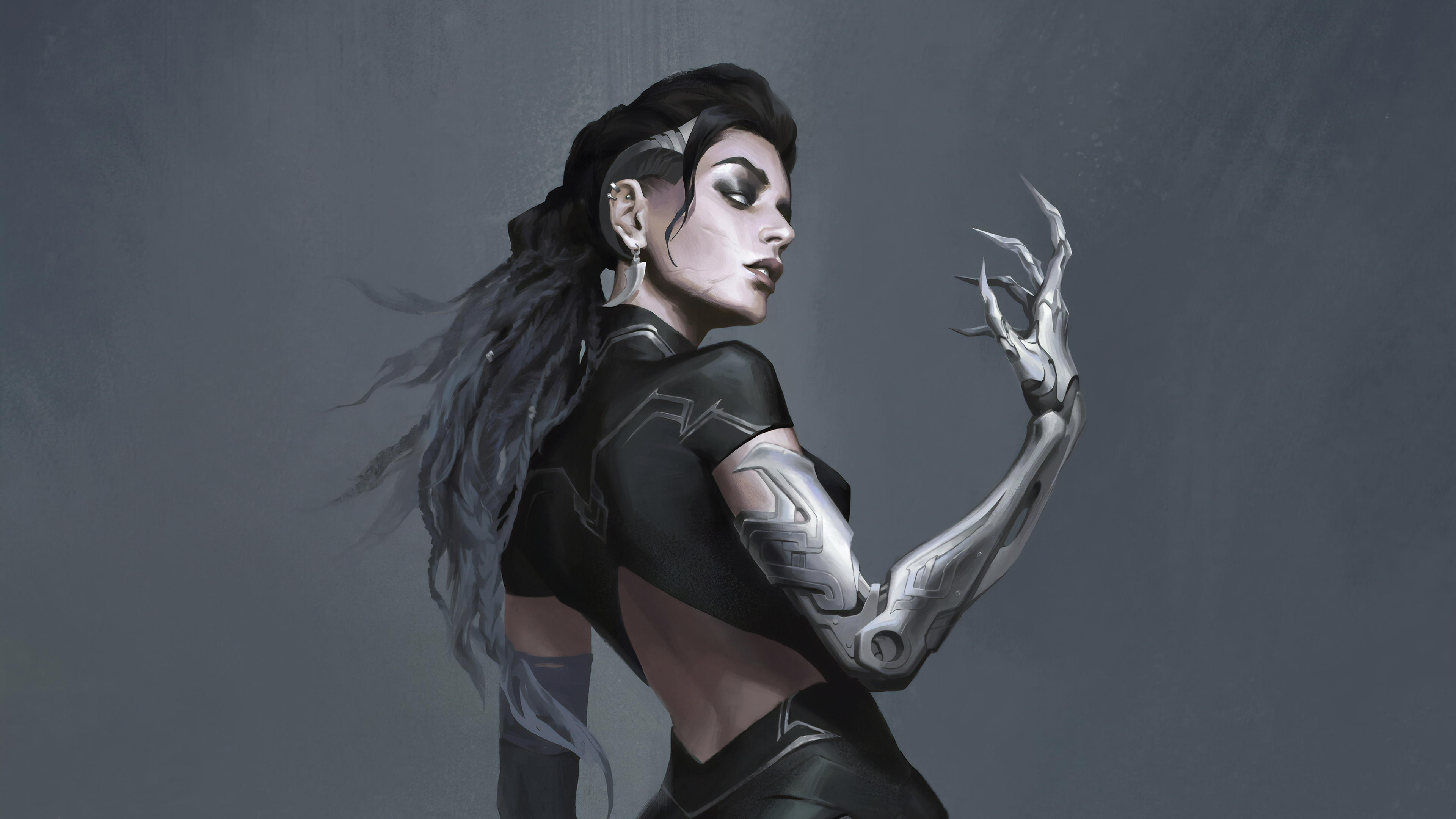 The Black Witch 4k, HD Artist, 4k Wallpaper, Image, Background, Photo and Picture