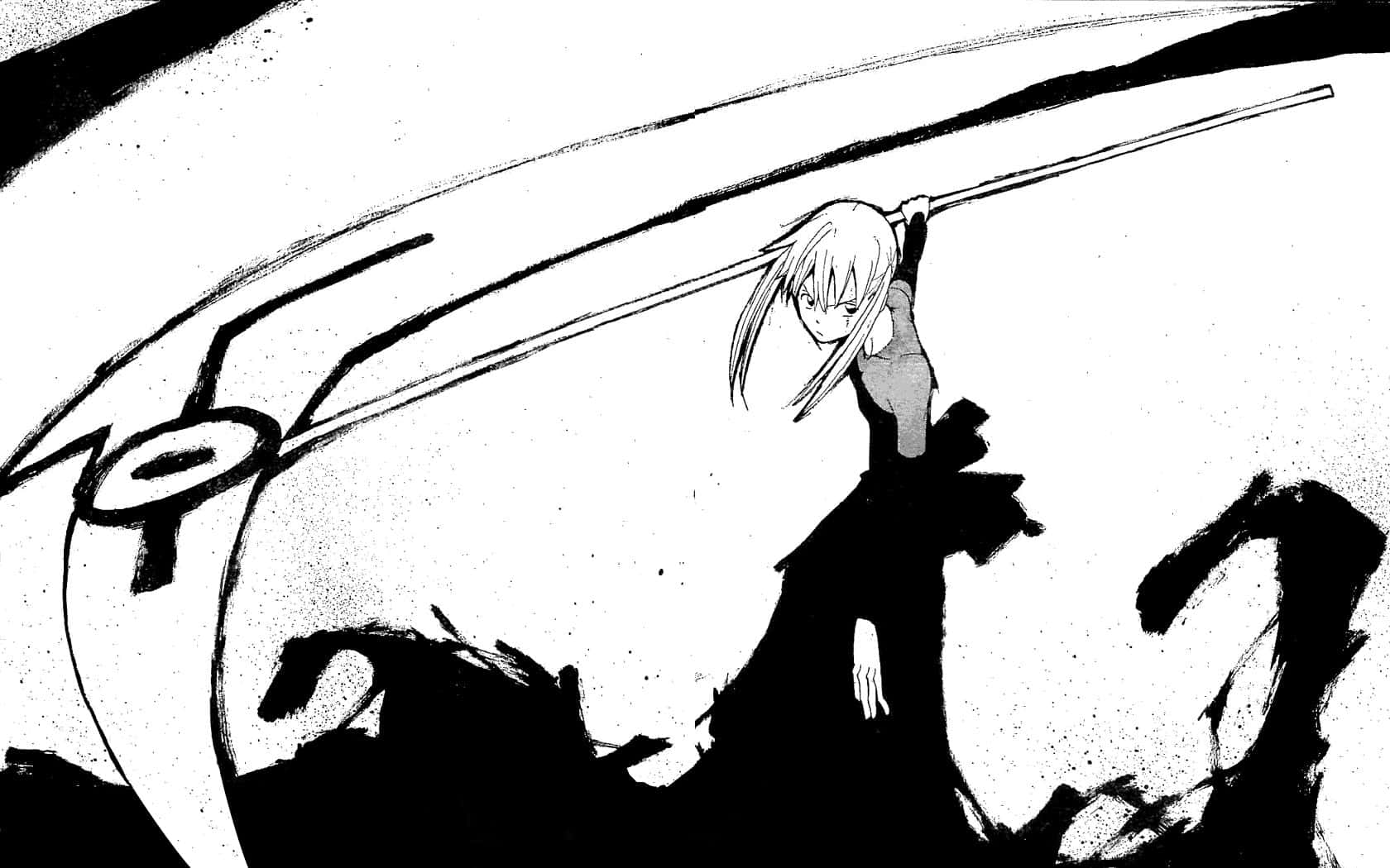 Download Get ready to join Maka and Soul in a thrilling adventureld of Soul Eater! Wallpaper