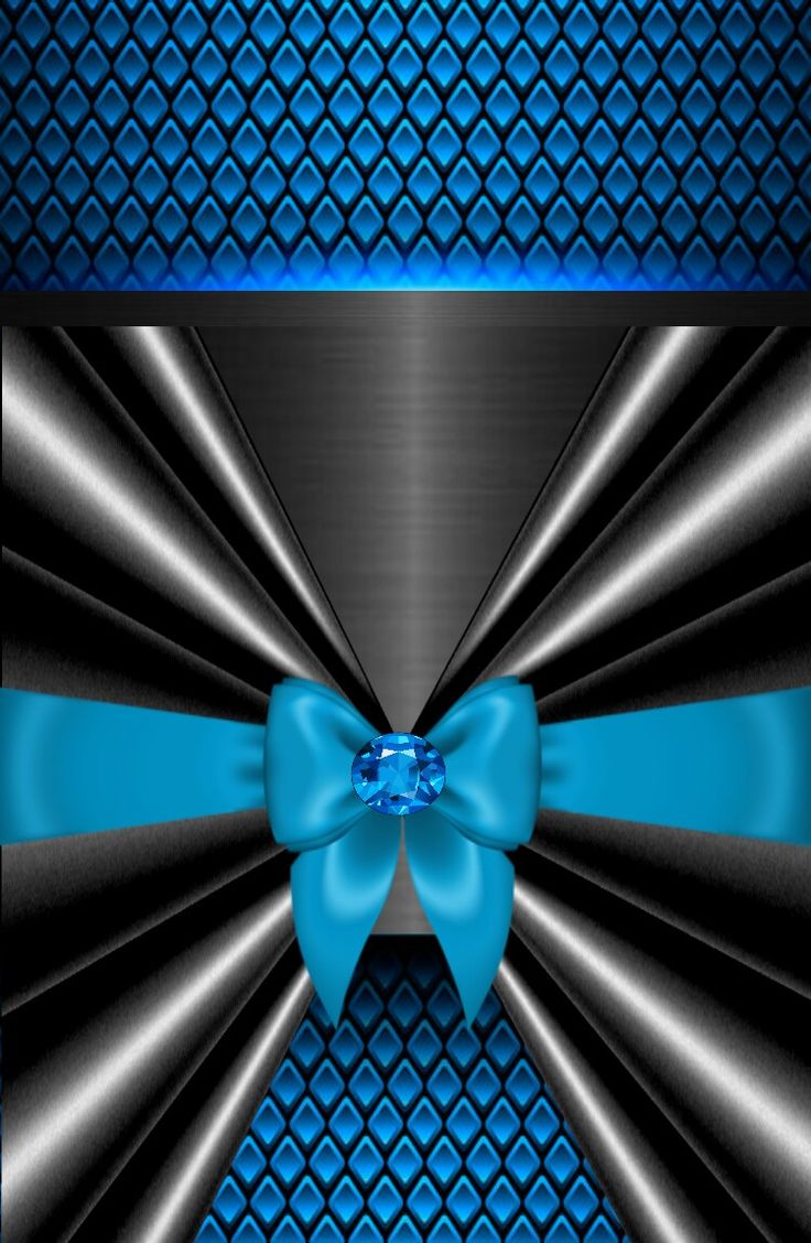 Sara's Best. Black and blue wallpaper, Bow wallpaper, Blue wallpaper