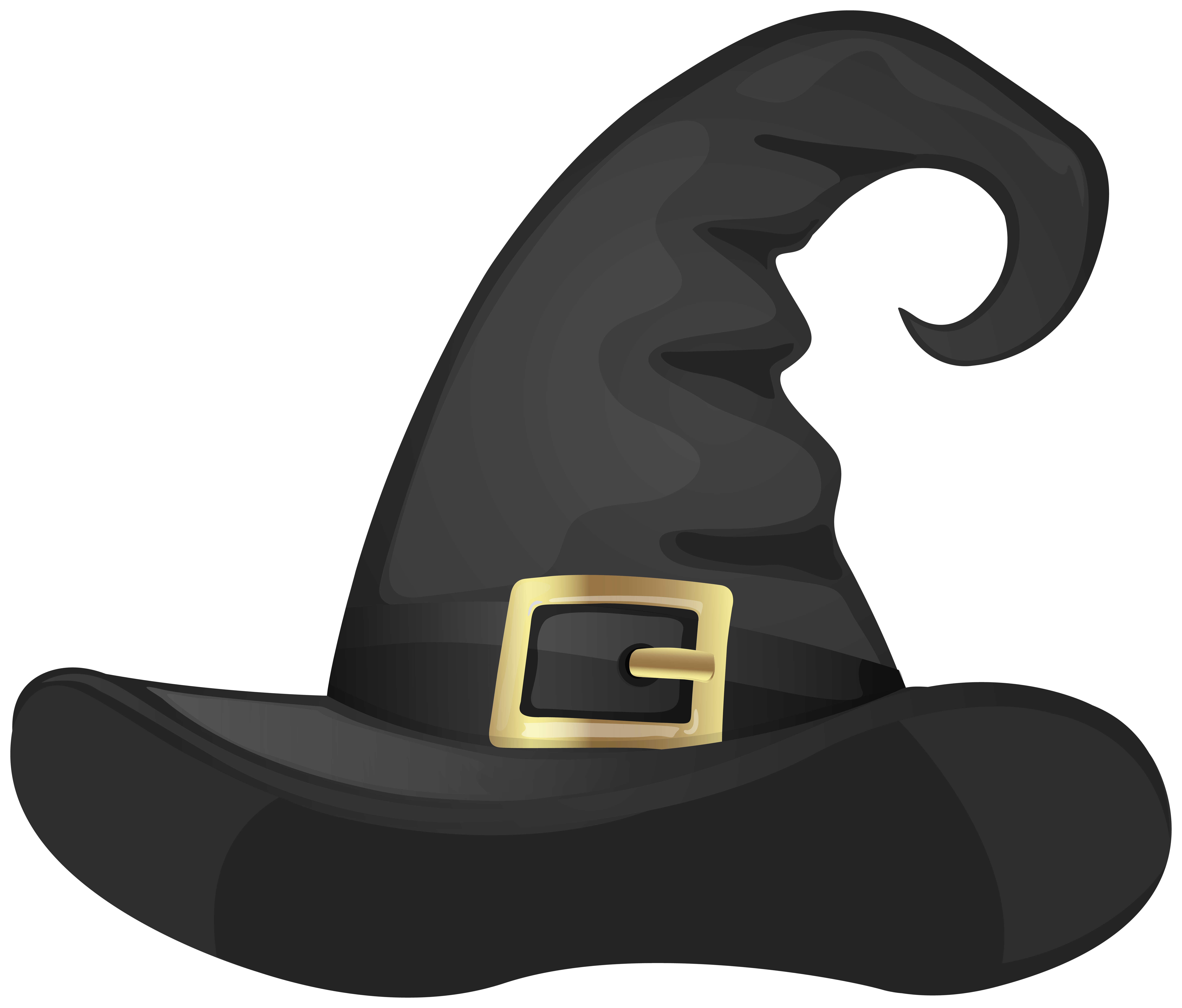 Black Witch Hat PNG Clipart​-Quality Free Image and Transparent PNG Clipart