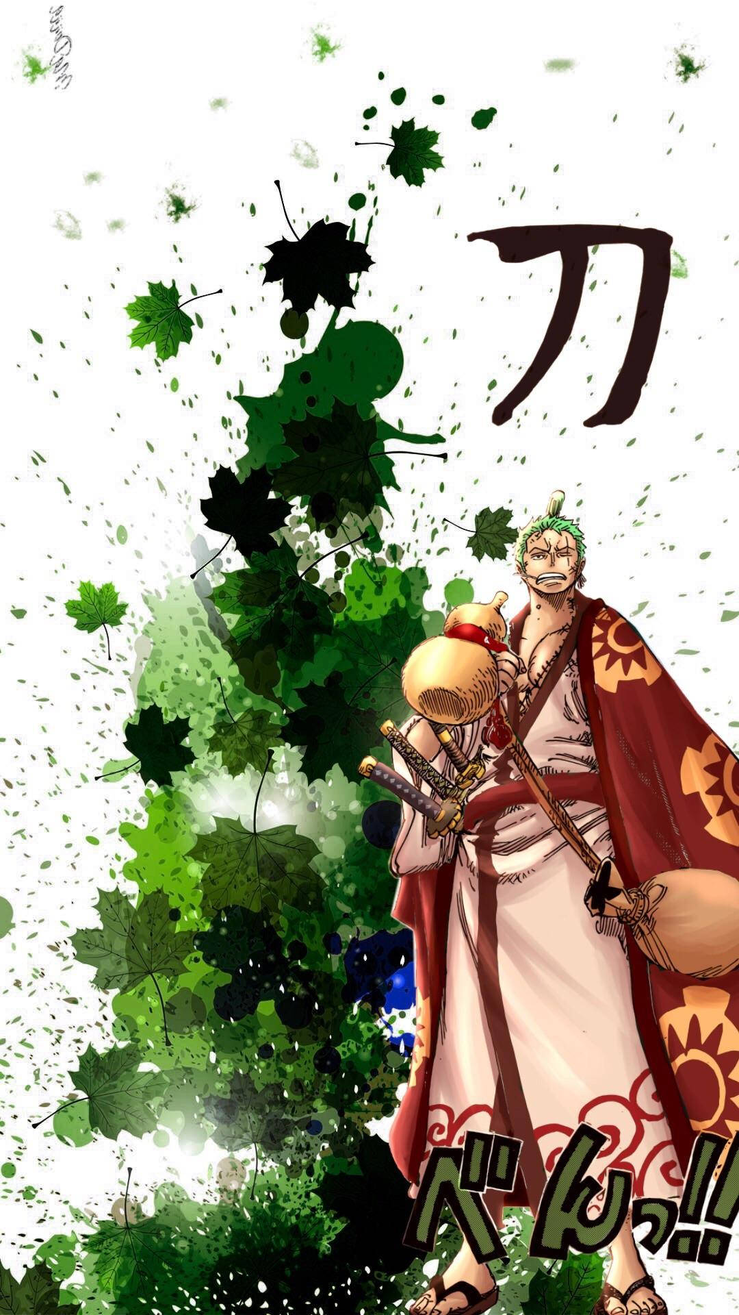 Download One Piece Wano Zoro Wallpaper