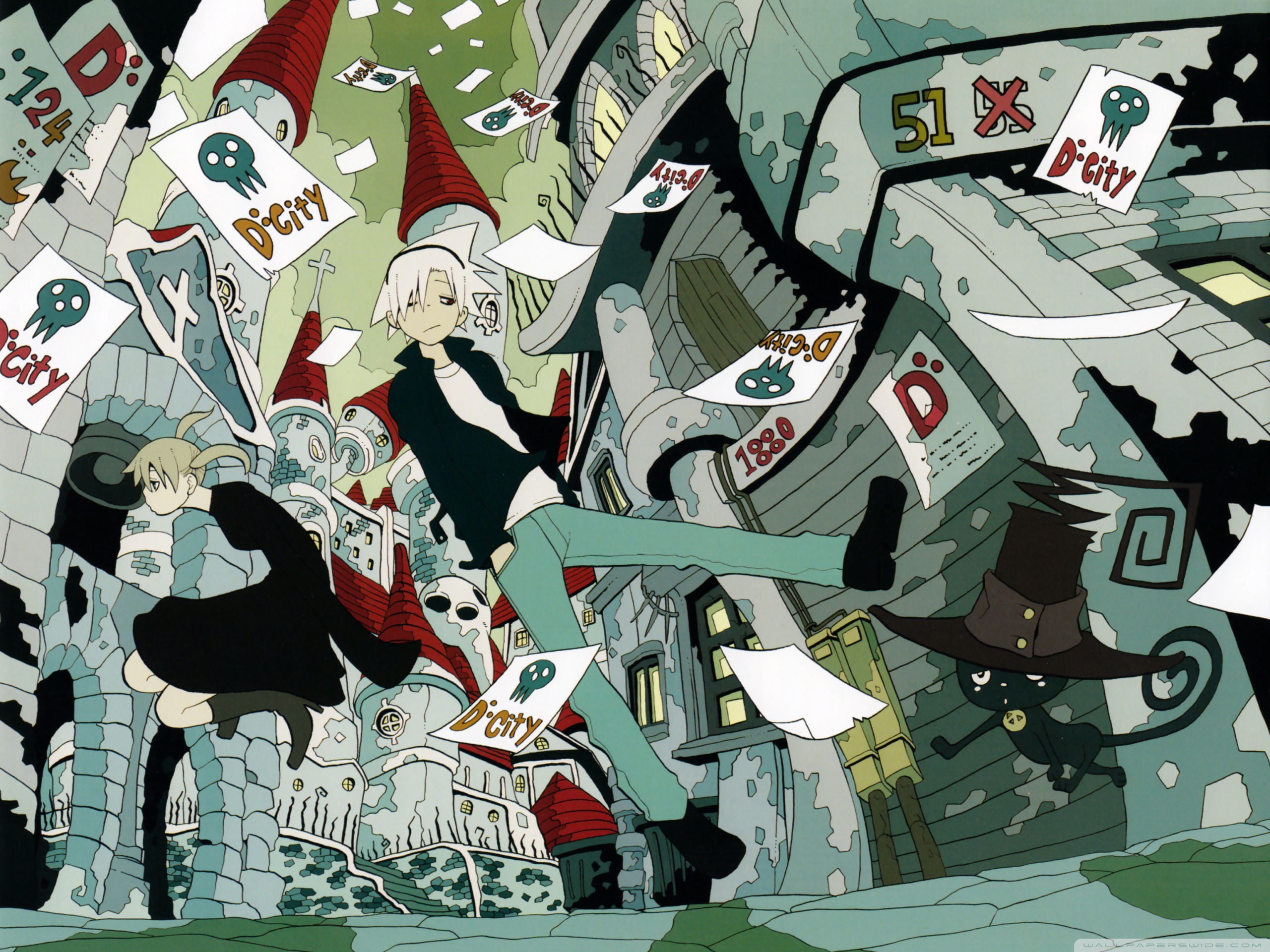 Soul Eater Ultra HD Desktop Background Wallpaper for: Widescreen & UltraWide Desktop & Laptop