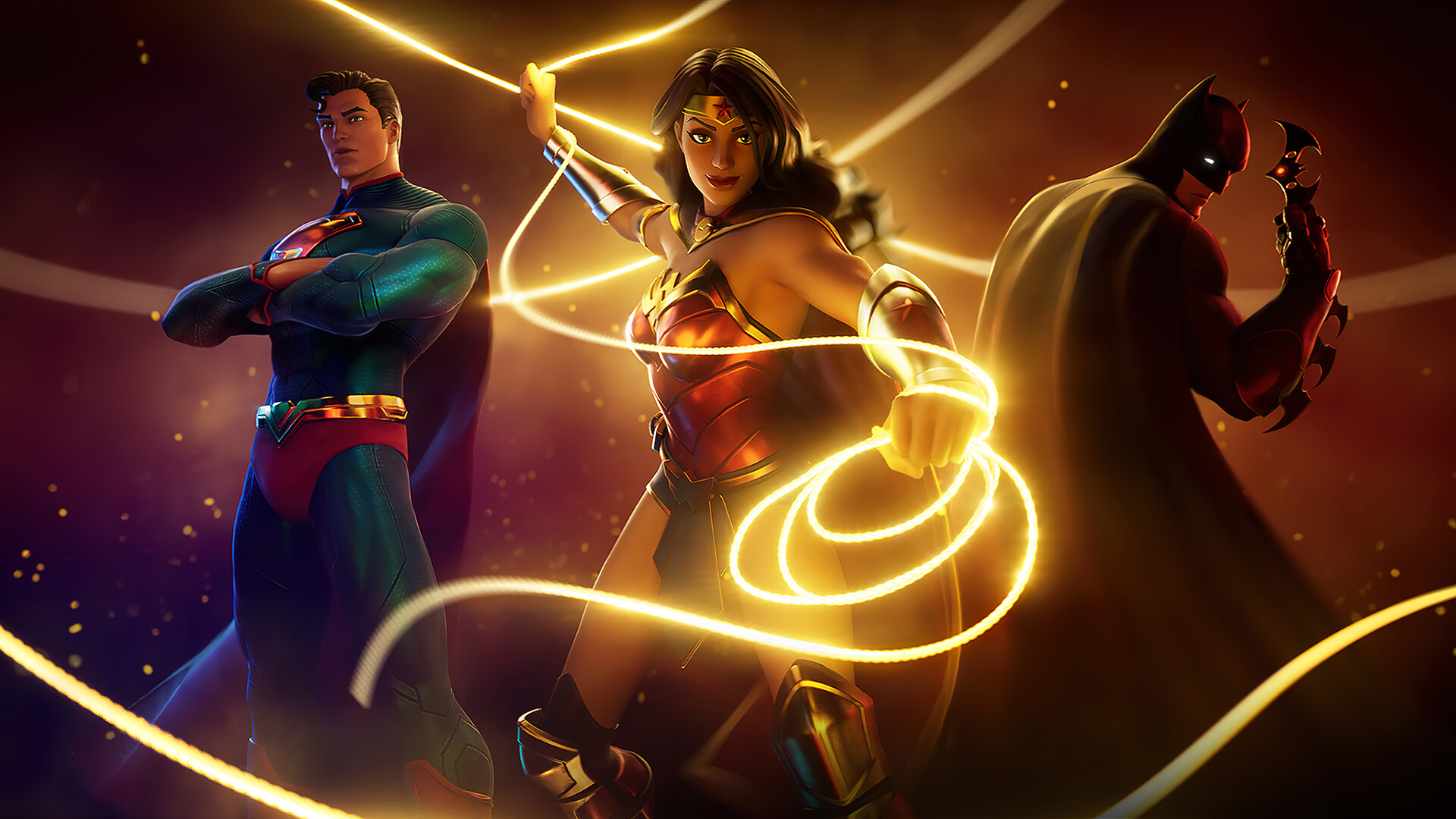 Download Lasso Of Truth DC Comics Wonder Woman Batman Superman Video Game Fortnite HD Wallpaper