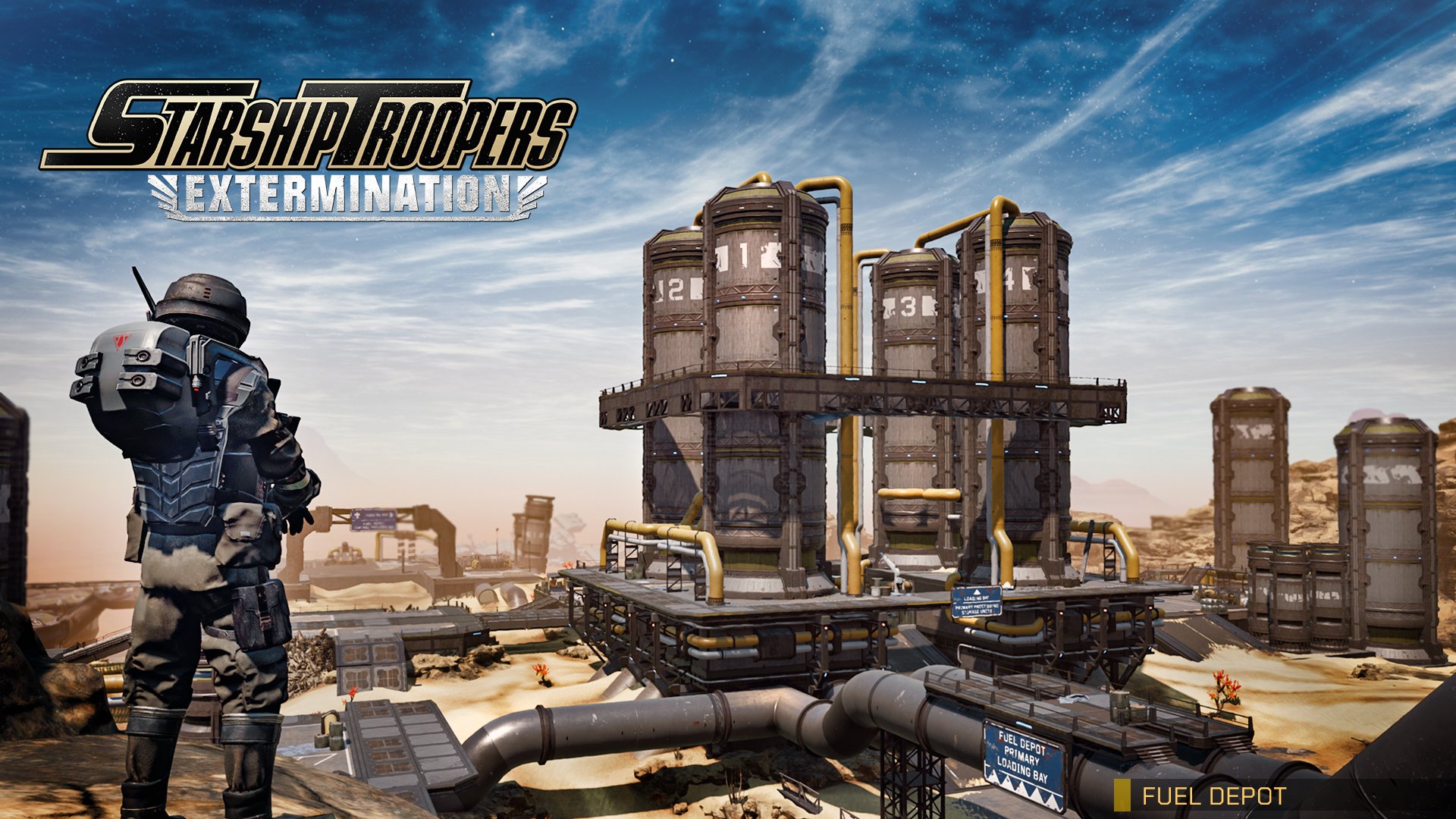 Starship Troopers: Extermination Intelligence is now deploying the Deep Space Vanguard to reclaim the Fuel Depot in southern Valaka. Be sure to keep those weapons trained away from the