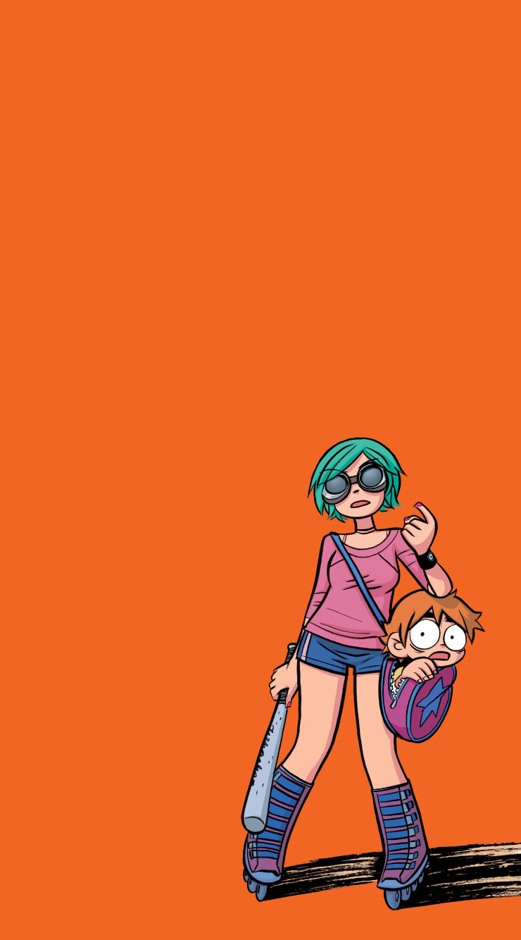 Scott Pilgrim iPhone 6 wallpaper