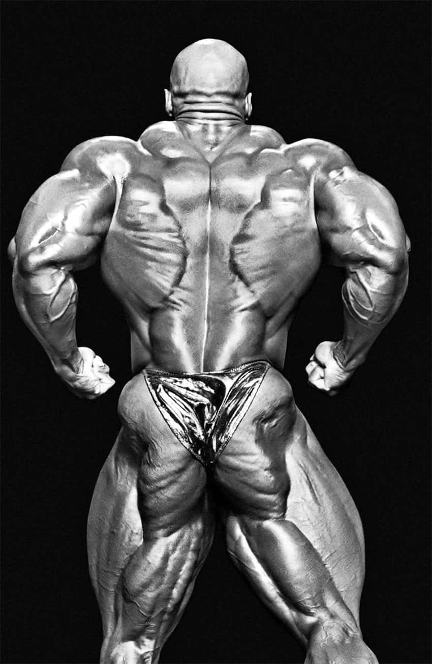 Download Ronnie Coleman In Whole Back Body Wallpaper