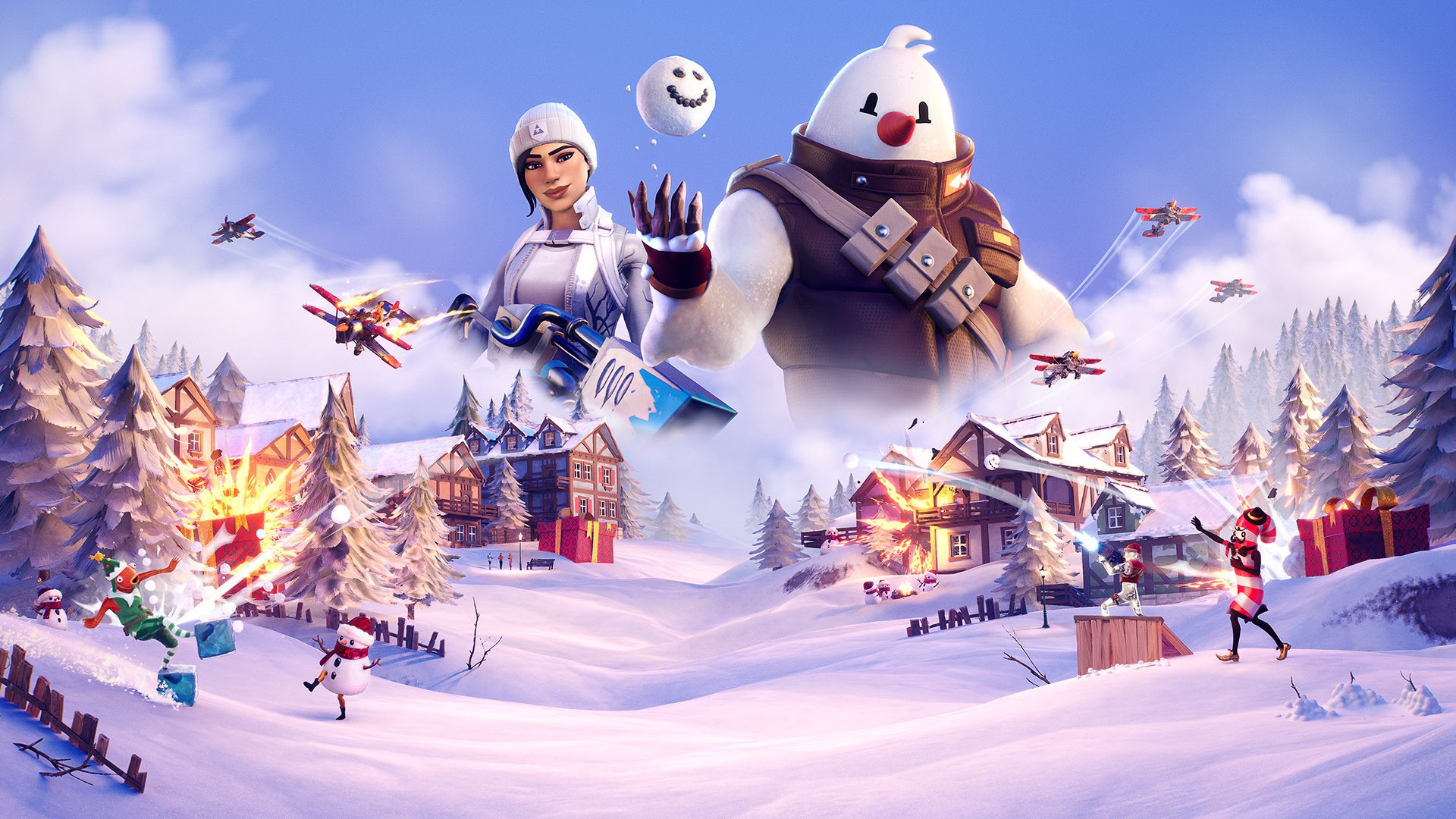Unlock Free Outfits and Take Flight: Fortnite Snowdown Starts Today!