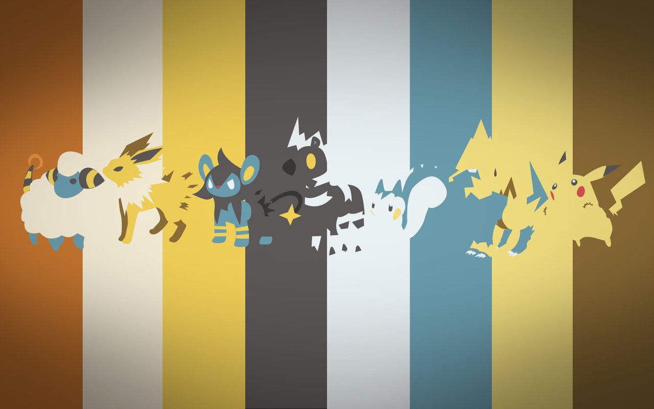 Electric. Pokemon, Pokemon background, Electric pokémon