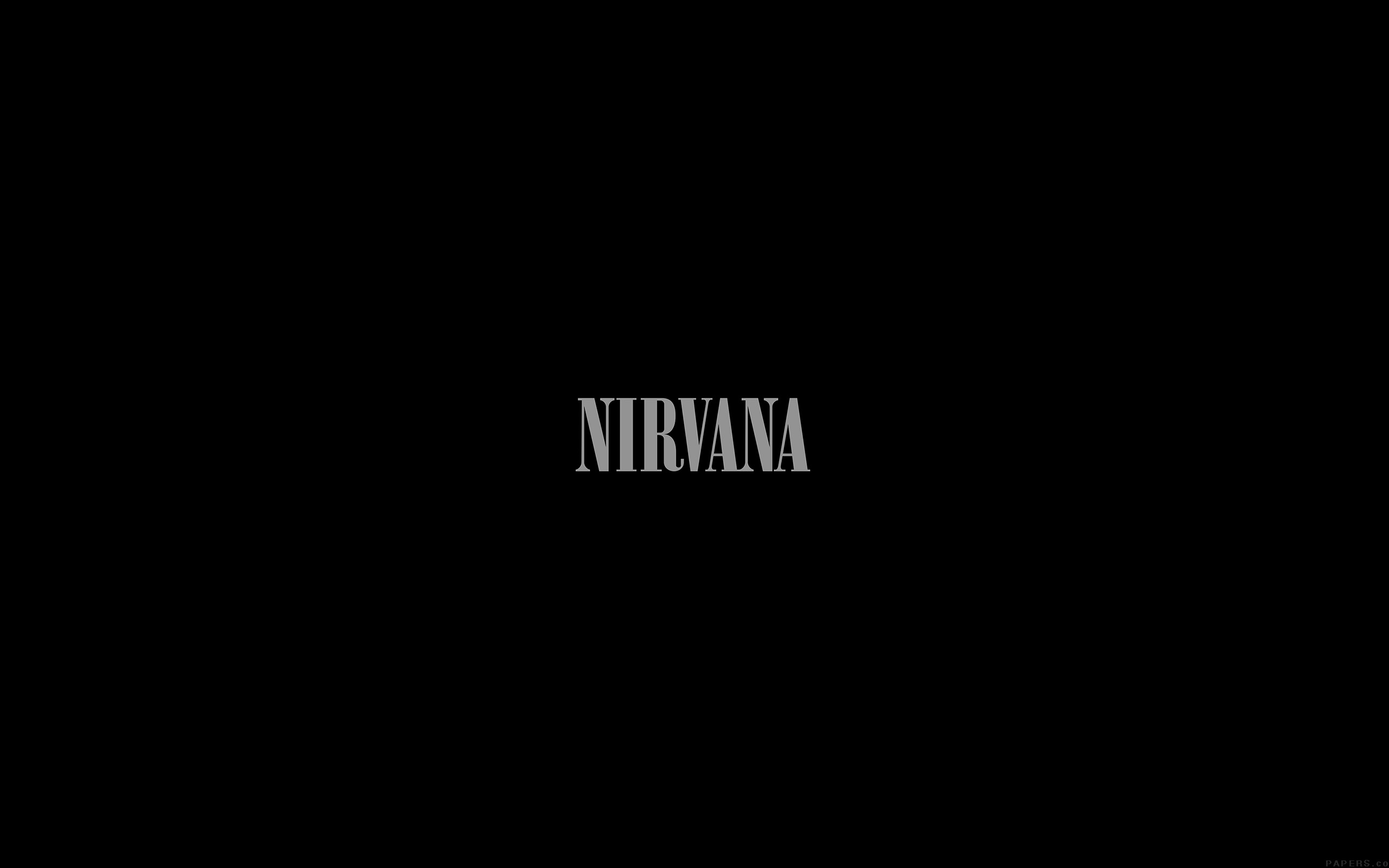 wallpaper for desktop, laptop. nirvana dark logo simple minimal music