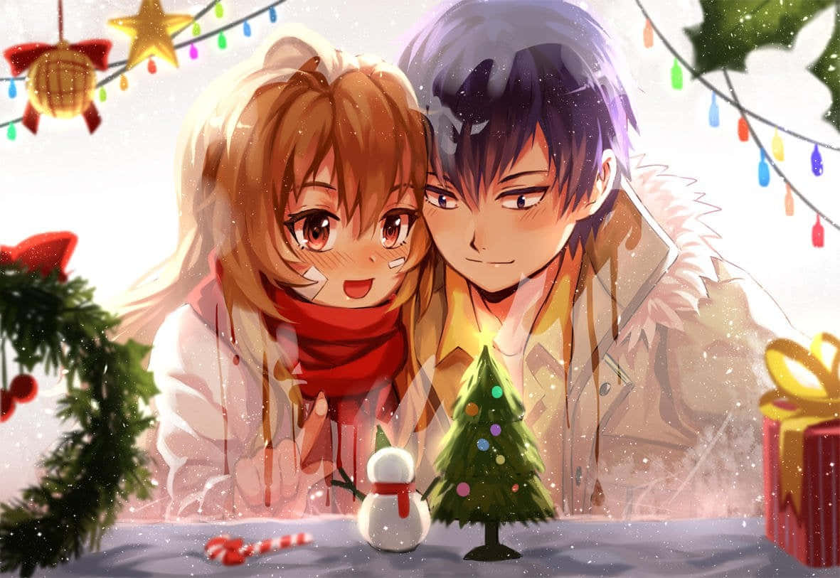 Download Celebrate the Christmas season and your love for anime!