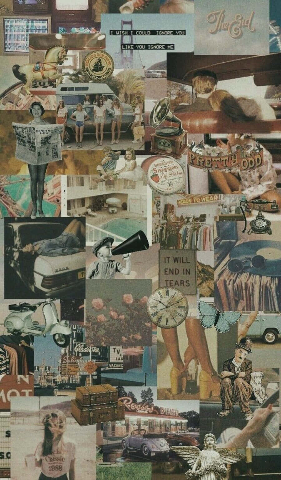 Download Nostalgic 90's Vintage Retro Aesthetic Vibes Wallpaper