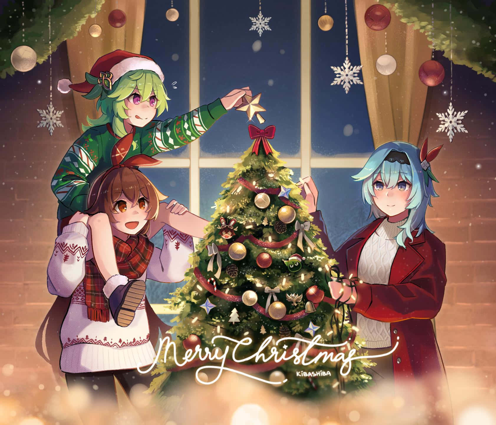 Download Celebrate Christmas Anime Style!