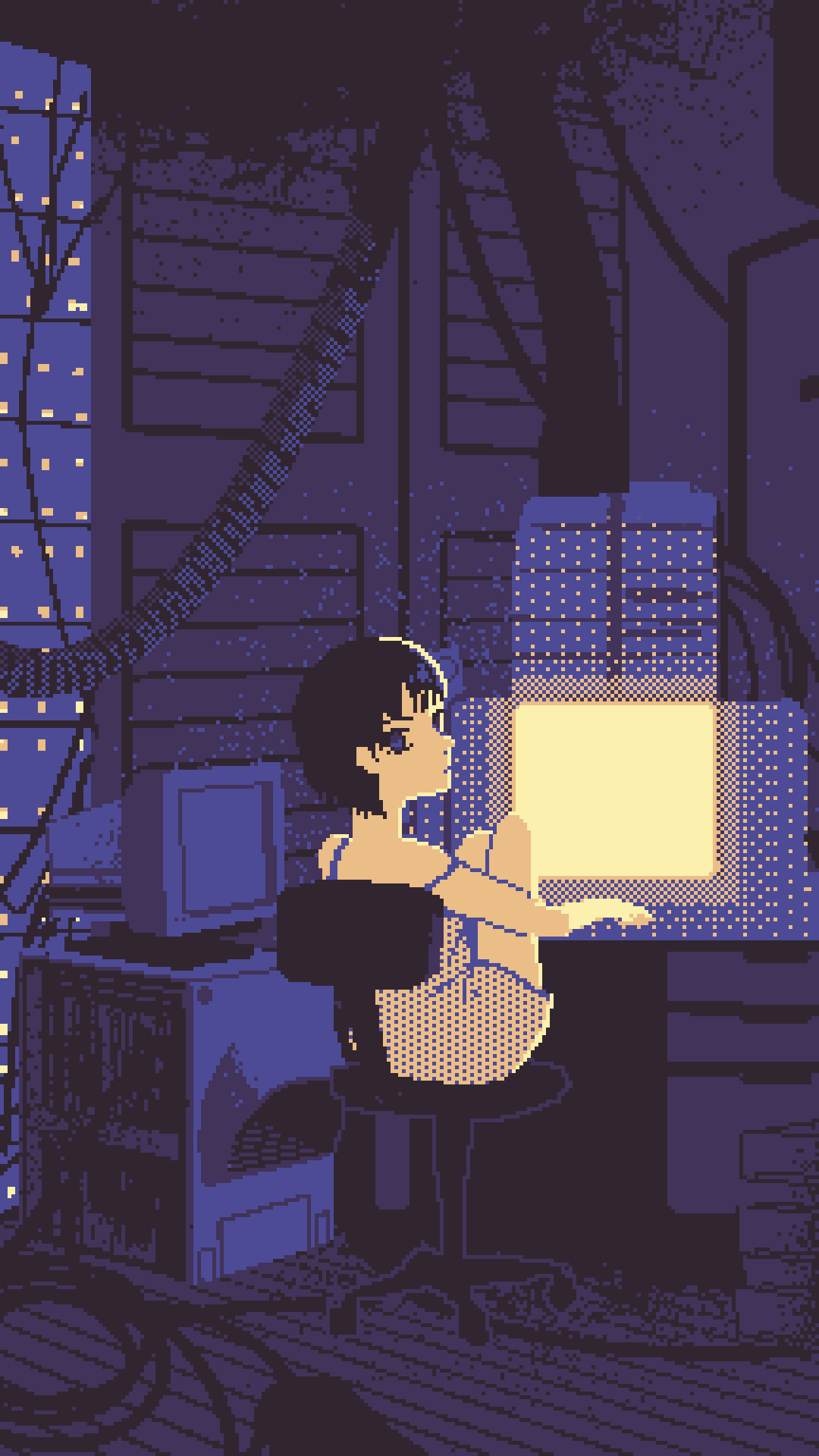 Serial Experiments Lain Wallpaper's Ko Fi Shop Fi ❤️ Where Creators Get Support From Fans Through Donations, Memberships, Shop Sales And More! The Original 'Buy Me A Coffee' Page