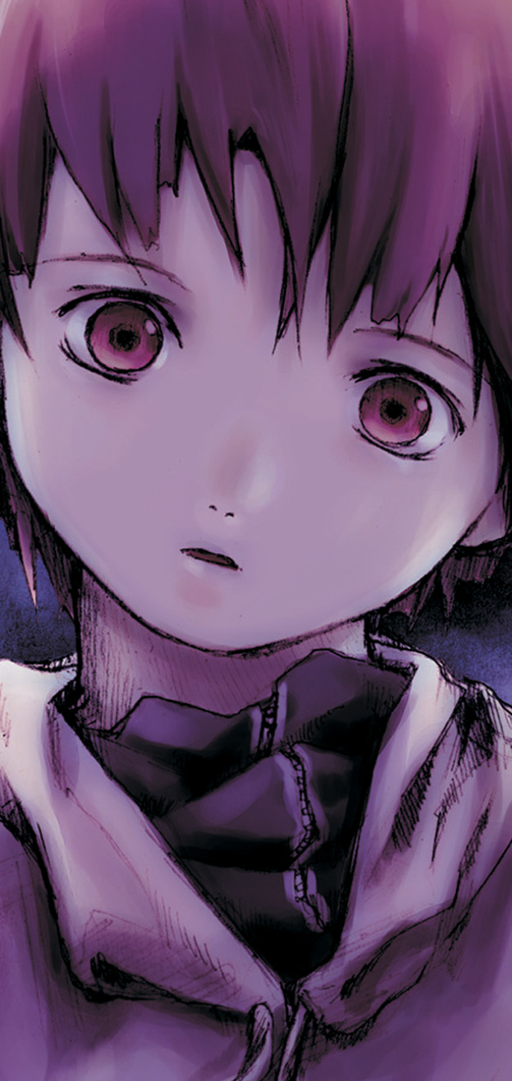 Anime Serial Experiments Lain Phone Wallpaper