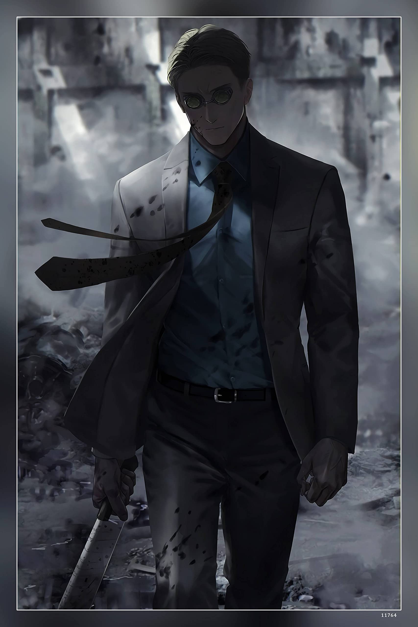 Poster World Kento Nanami Anime Jujutsu Kaisen Matte Finish Paper Poster Print 12 X 18 Inch (Multicolor) PW 11800, Amazon.in: Home & Kitchen