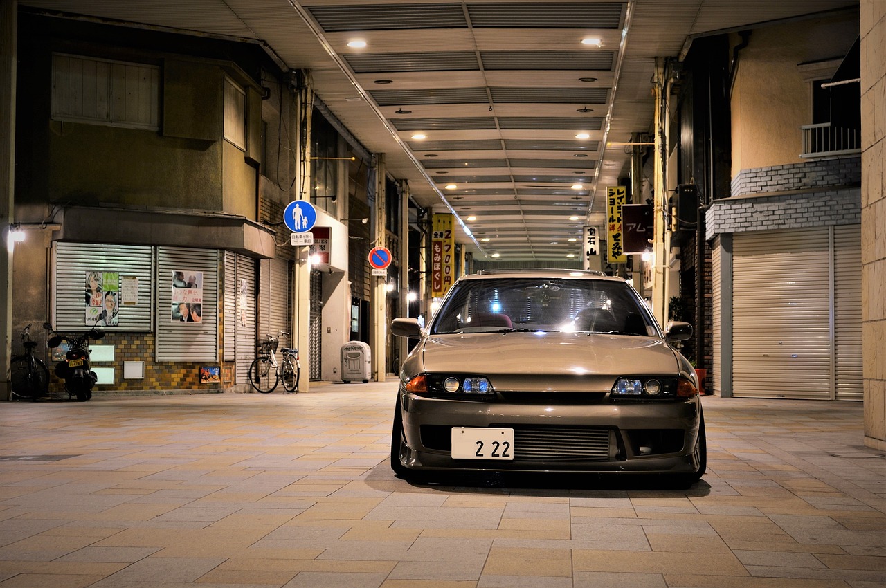 Nissan Skyline R32 Car Road