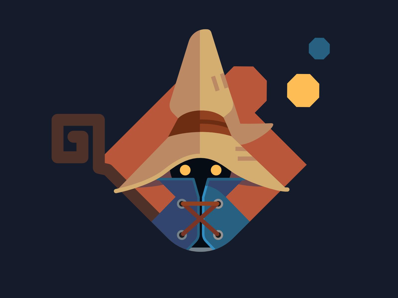 Drawsgood dolls they were making underground. Did you think they look like me? Vivi: Final Fantasy IX Design Series. Created in #affinitydesigner #ffix #finalfantasy #fanart #design #illustration