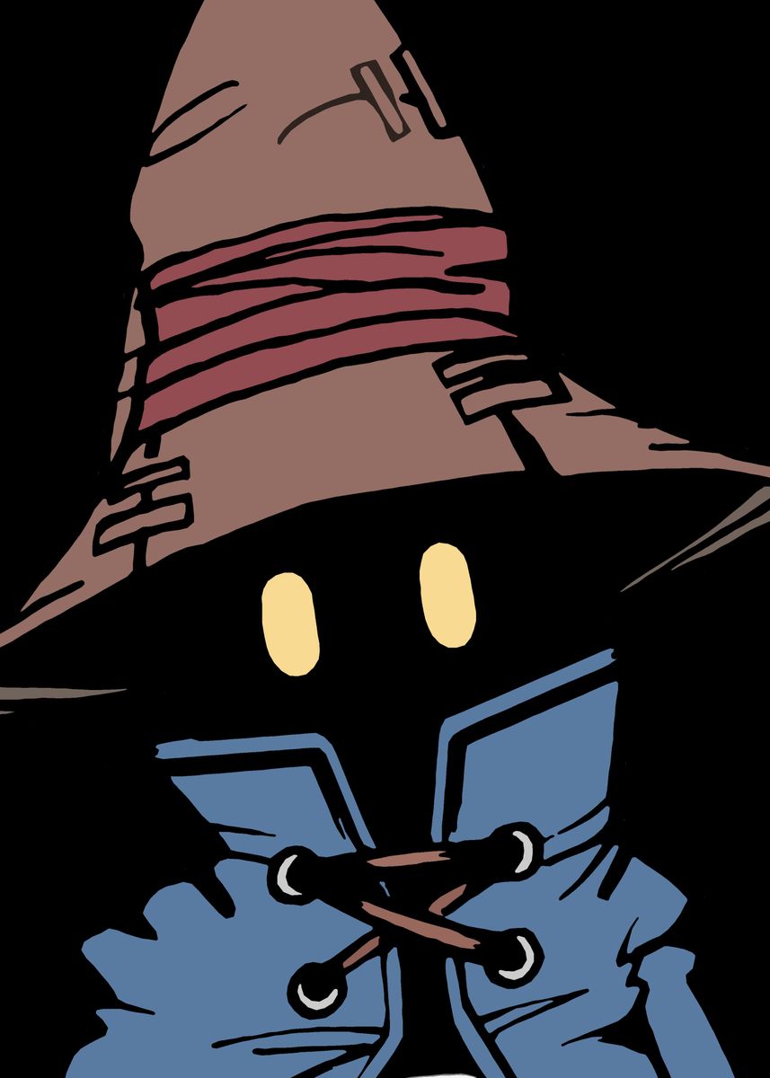 Vivi portrait (ffIX)' Poster