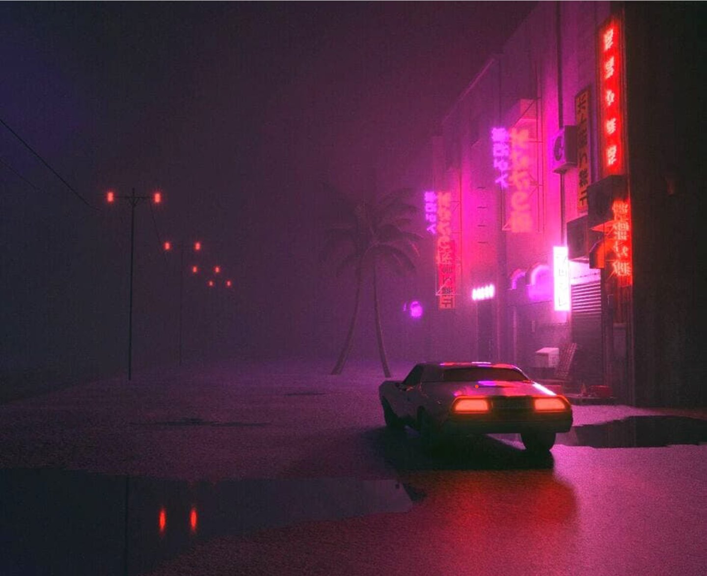 theinfluxlab of the week -> Giving us that GTA Vice City vibe. #gta #vicecity #tommyvercetti #outrunvisuals s #art #miami #miamivice #neon #glow #imageoftheweek