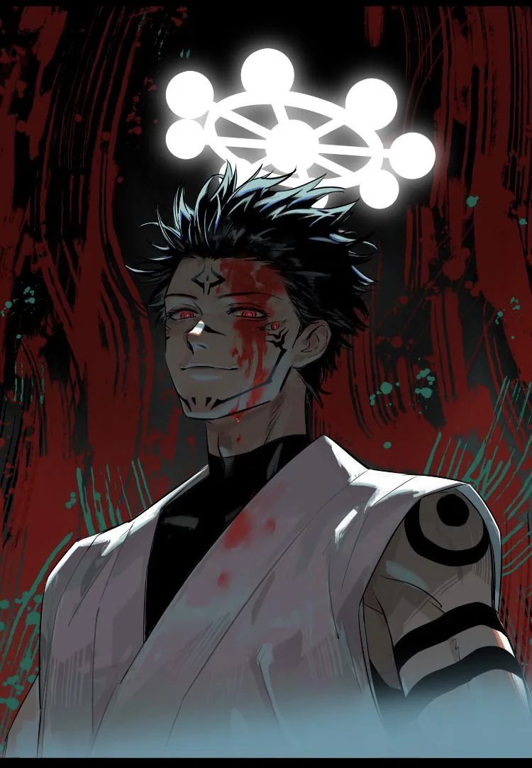 How Mahoraga (Makora) Factors Into Gojo V. Sukuna, Jujutsushi. Character art, Anime character design, Jujutsu