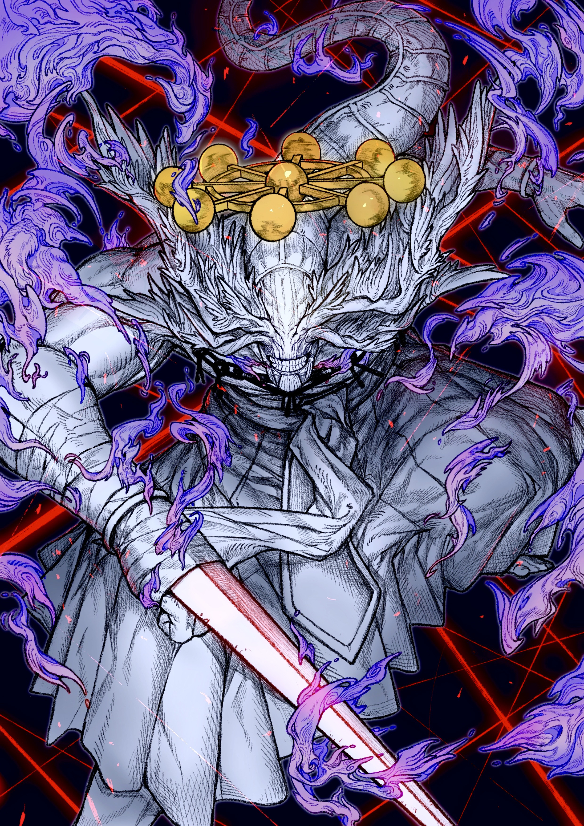 Mahoraga (Jujutsu Kaisen) Wallpaper, Phone Wallpaper, PFP, Gifs, and More!