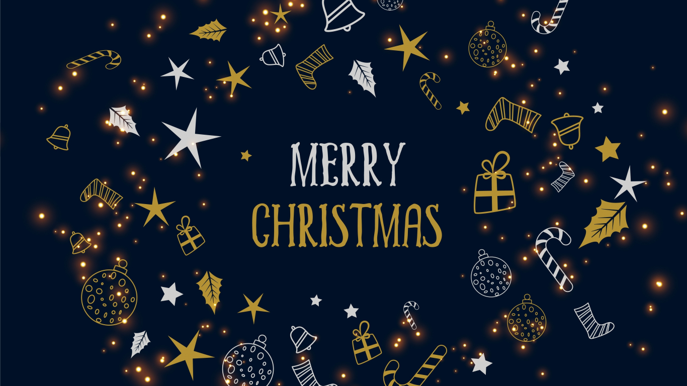 Merry Christmas abstract wallpaper background