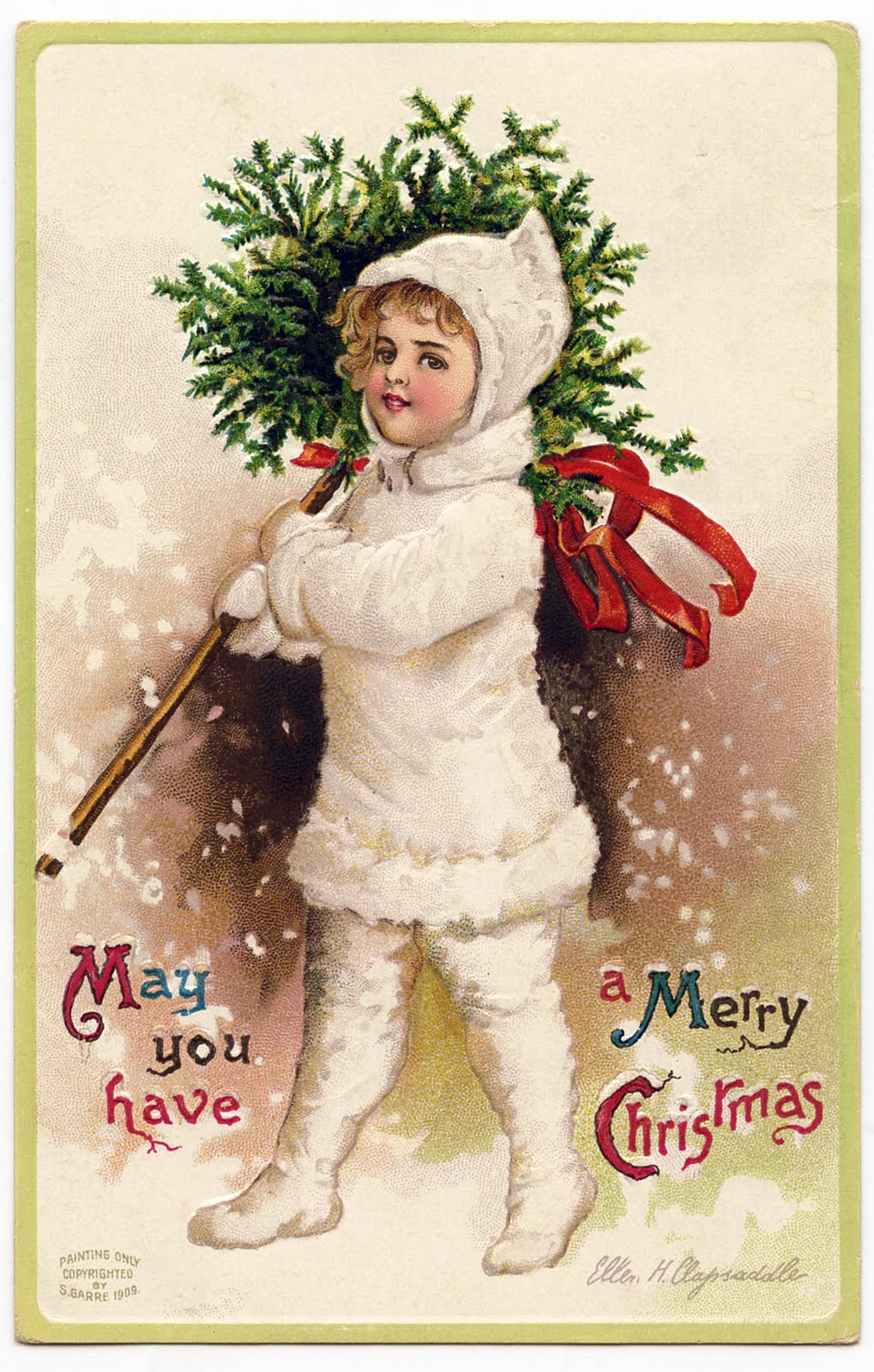 Free Merry Christmas Image Holiday Picture! Graphics Fairy