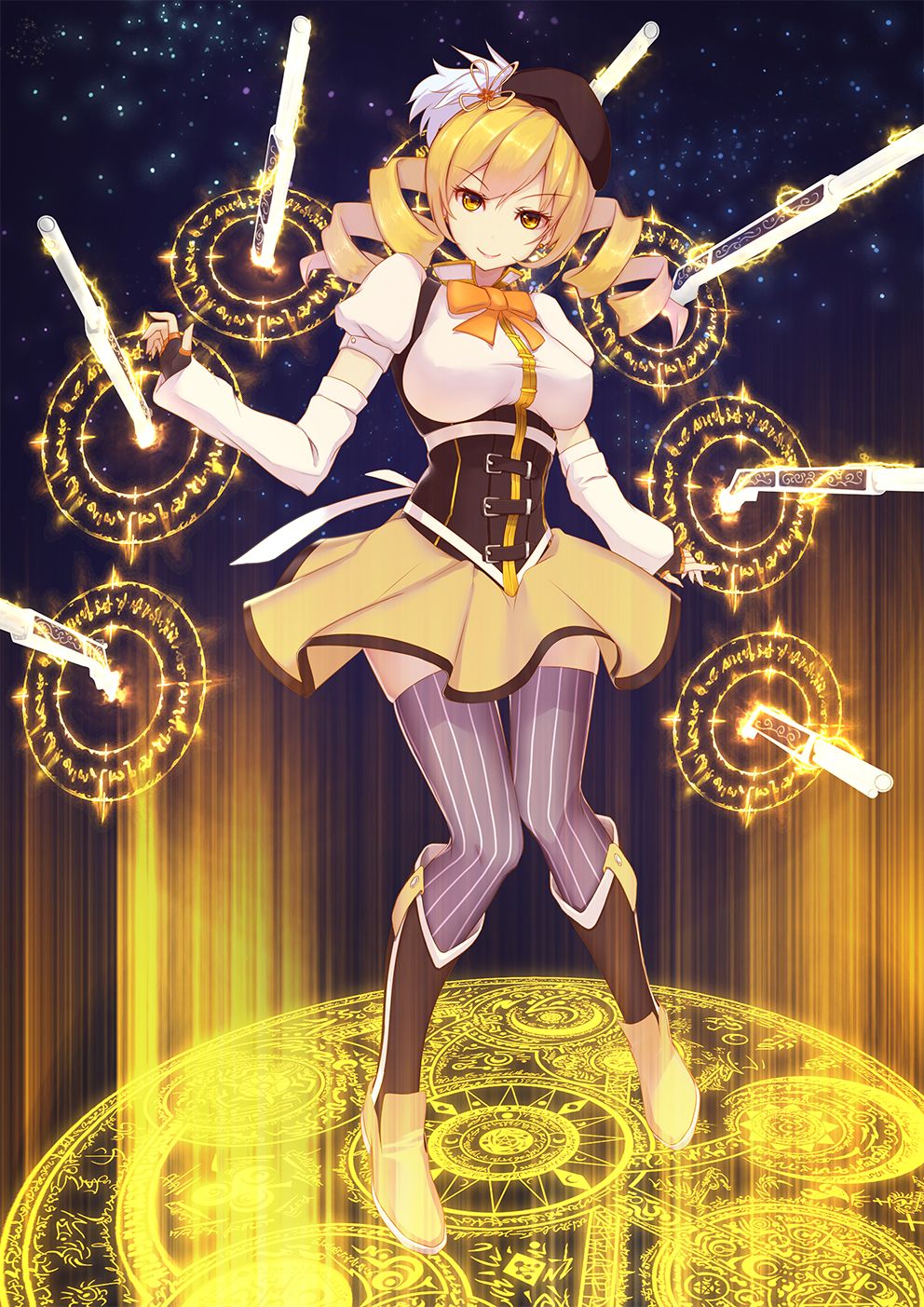Tomoe Mami Shoujo MadokaMagica Wallpaper by aries7139\ Anime Image Board. Anime, Madoka magica, Tomoe