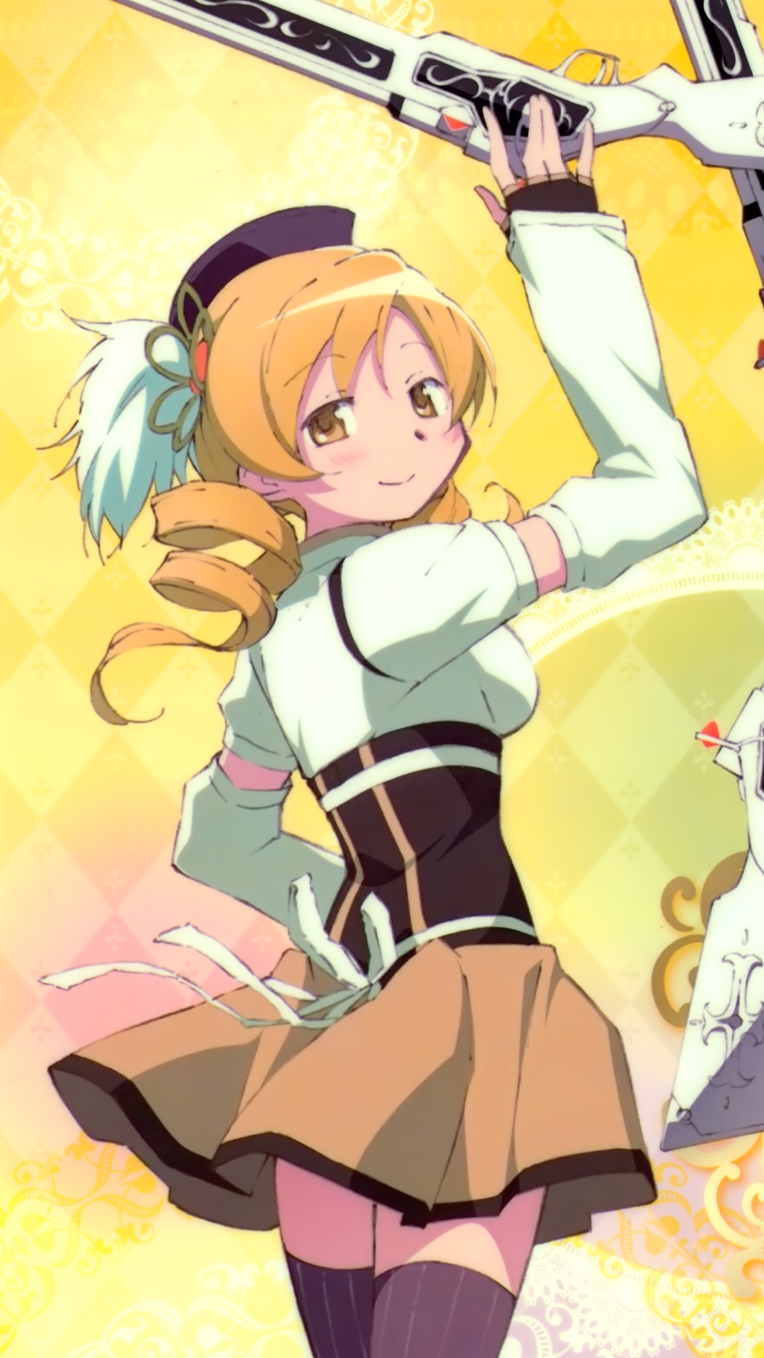 Mahou Shoujo Madoka Magica Mami Tomoe.Lenovo K900 wallpaper 1080×1920