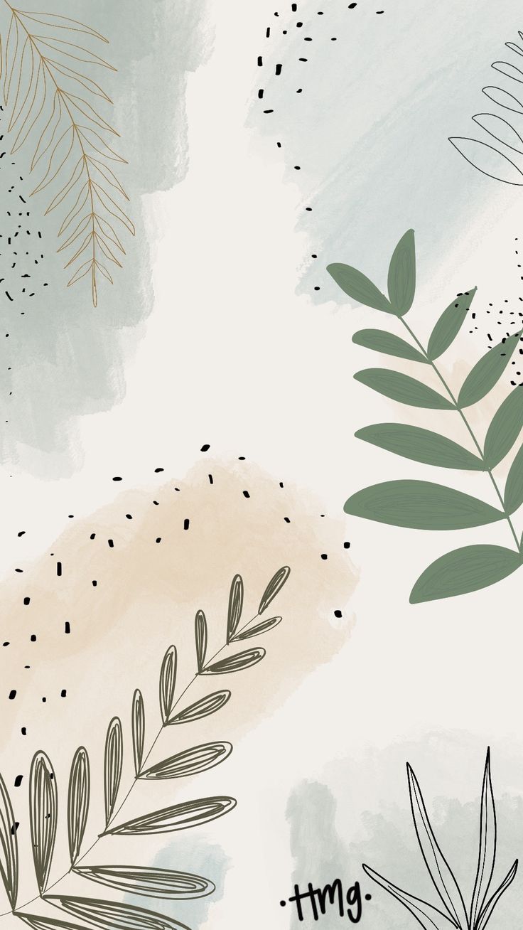 floral watercolor lock screen. Art wallpaper, Wallpaper iphone boho, Phone wallpaper patterns