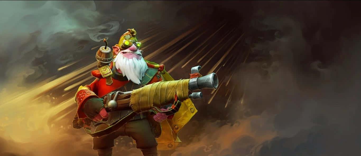 Download Deadly Dota 2 Sniper in Action Wallpaper