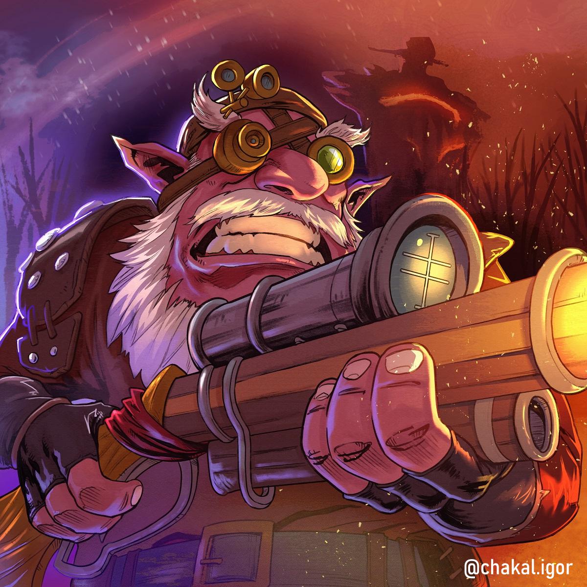 Sniper artwork. I'll post a timelapse and desktop wallpaper version soon for anyone interested