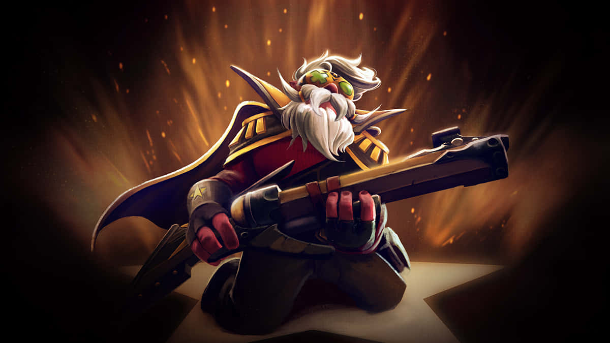 Download Dota 2 Sniper Unleashing Deadly Precision Wallpaper