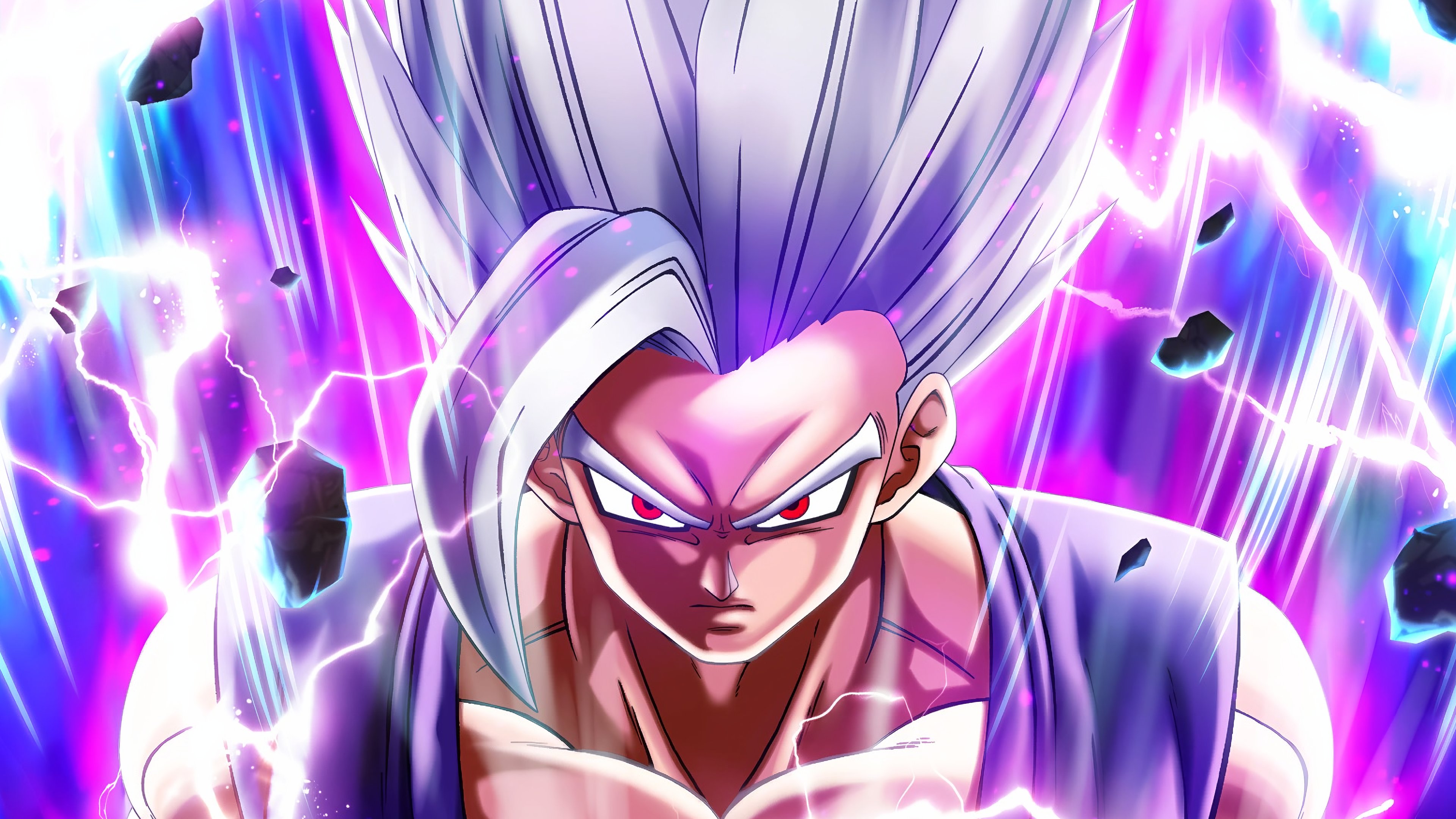 Hydros Gohan & Beast Gohan and Orange Piccolo 4K Wallpaper from the Xenoverse 2 Loading Screens! THESE LOOK SO FIRE!